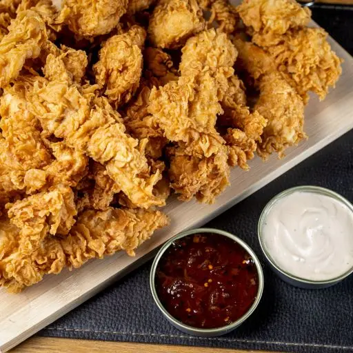 Serviervorschlag für Tempura Chicken (4 Stück)