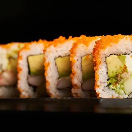 Serviervorschlag für California Uramaki