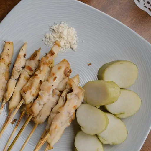 Serviervorschlag für I.O Chicken Yakitori
